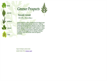 Tablet Screenshot of greenerprospects.com
